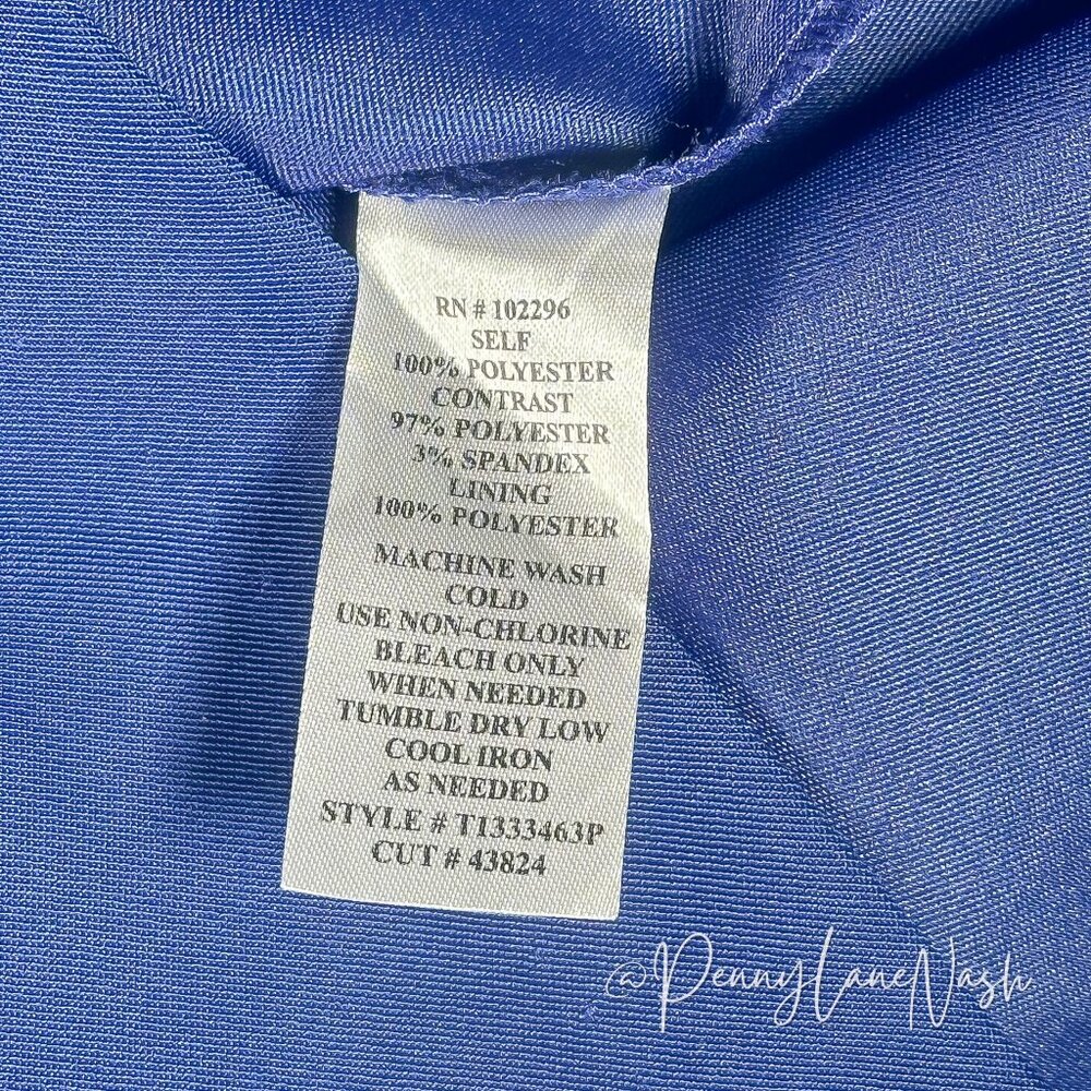 Connected Sleeveless Ruffled Career Sheath Dress - Picture 6 of 7